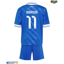 Otroški Nogometni dresi Real Madrid Rodrygo Goes #11 Tretji 2025-26 Kratek Rokav (+ Kratke hlače)